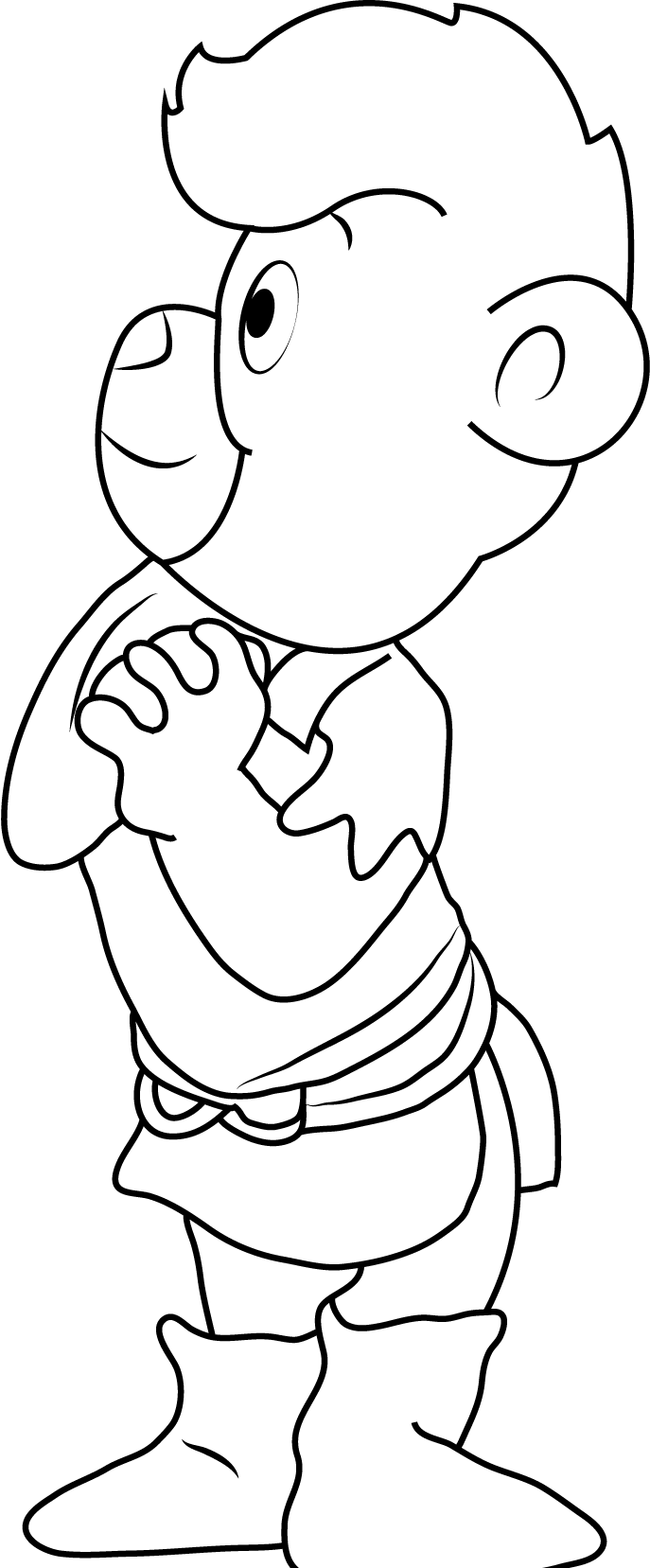 Kolorowanka piękna Sani